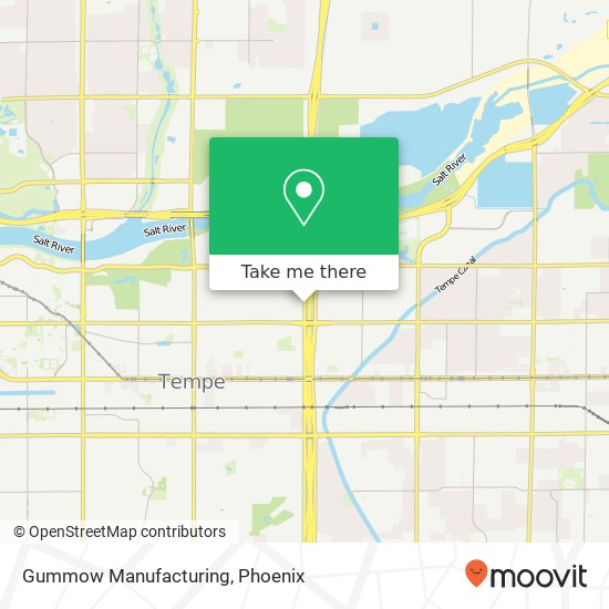 Mapa de Gummow Manufacturing