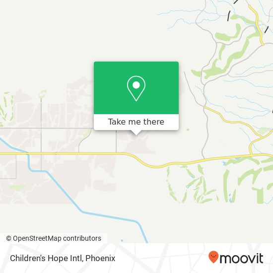 Children's Hope Intl map