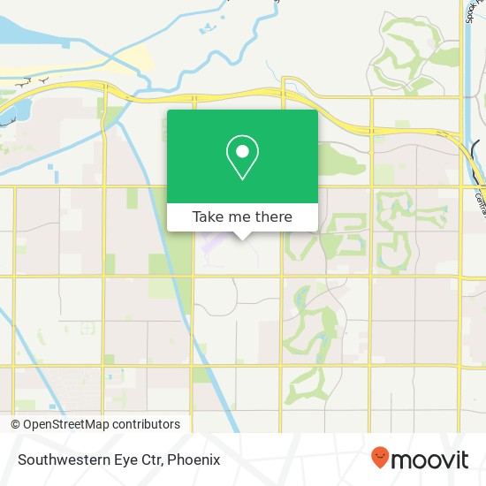 Southwestern Eye Ctr map