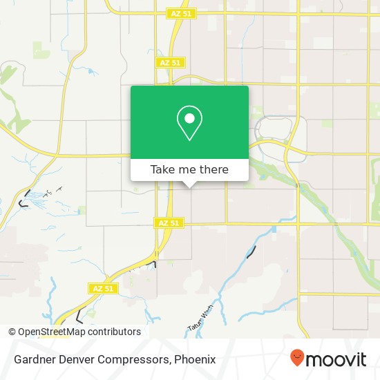 Gardner Denver Compressors map