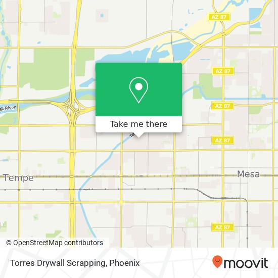 Mapa de Torres Drywall Scrapping