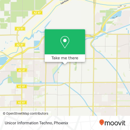 Mapa de Unicor Information Techno