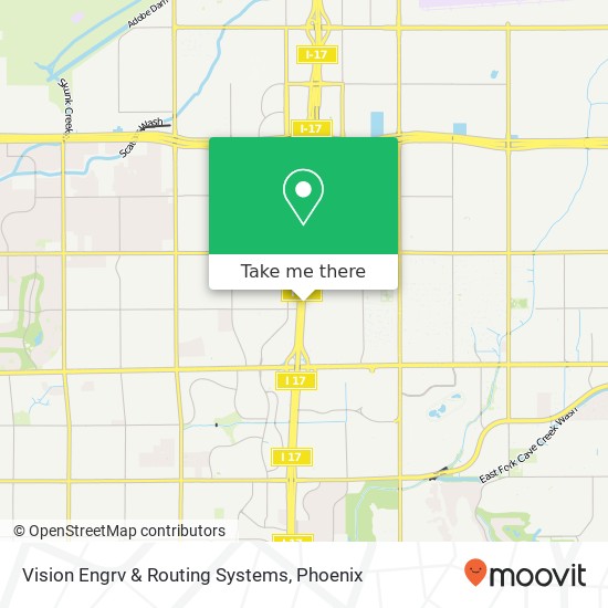 Mapa de Vision Engrv & Routing Systems