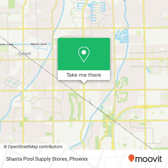 Shasta Pool Supply Stores map