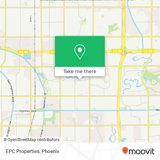 EPC Properties map