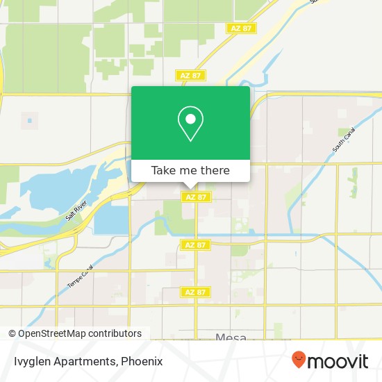 Ivyglen Apartments map