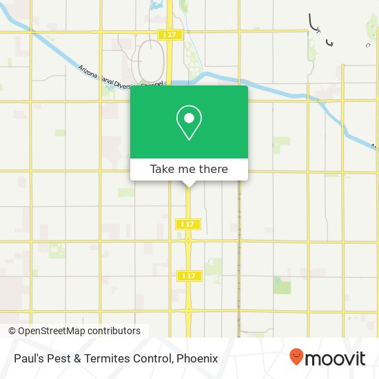Mapa de Paul's Pest & Termites Control