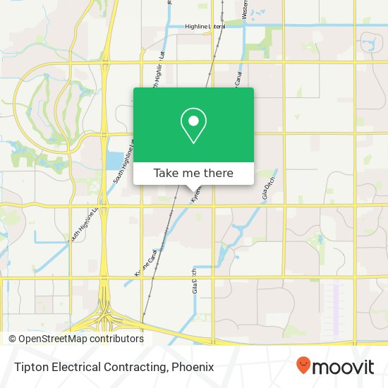 Tipton Electrical Contracting map