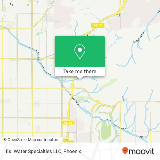 Esi Water Specialties LLC map