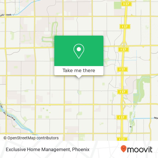 Exclusive Home Management map