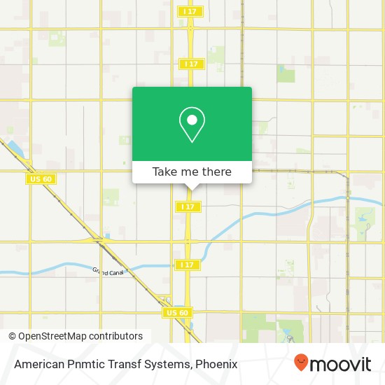 American Pnmtic Transf Systems map