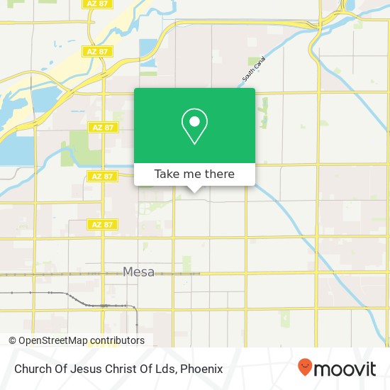 Church Of Jesus Christ Of Lds map