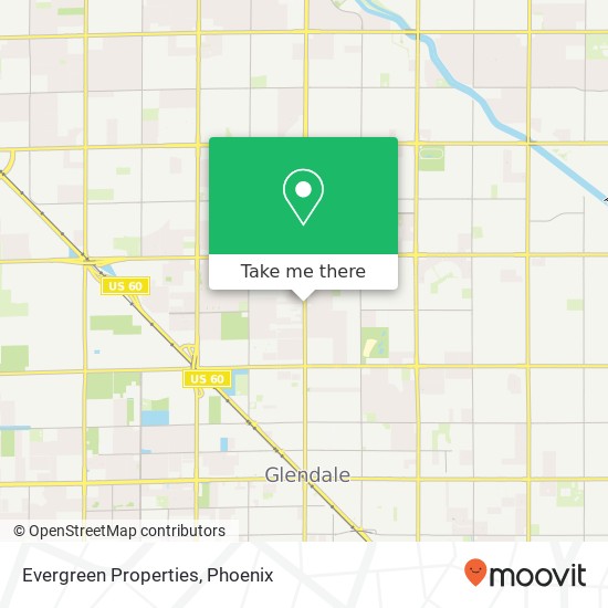 Evergreen Properties map