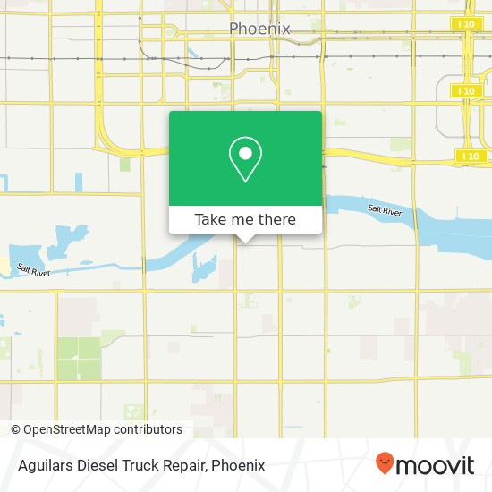 Aguilars Diesel Truck Repair map