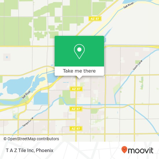 T A Z Tile Inc map