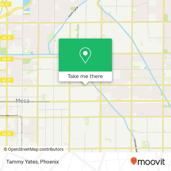 Tammy Yates map