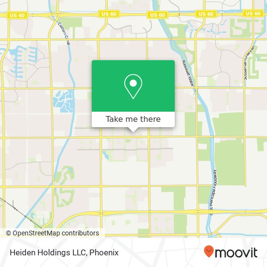 Heiden Holdings LLC map