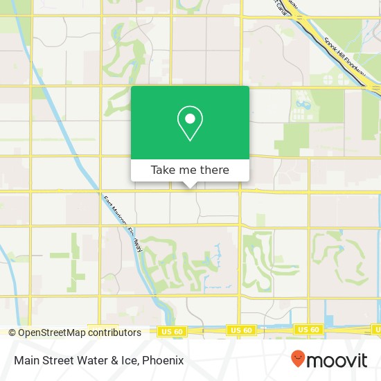 Main Street Water & Ice map