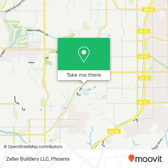 Zeller Builders LLC map