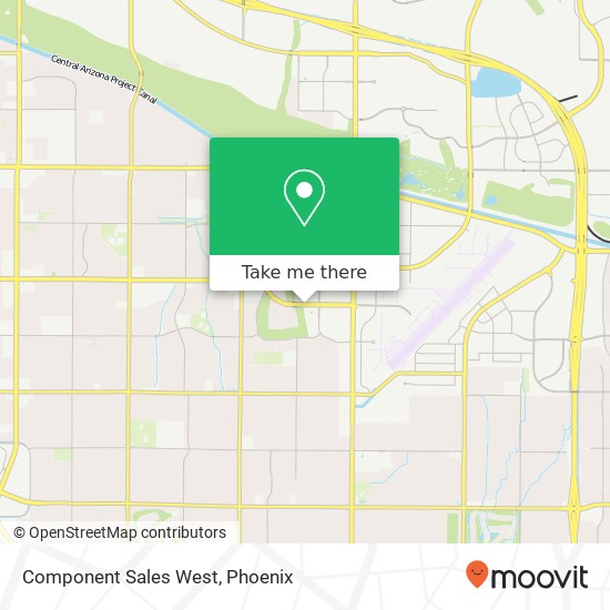 Component Sales West map