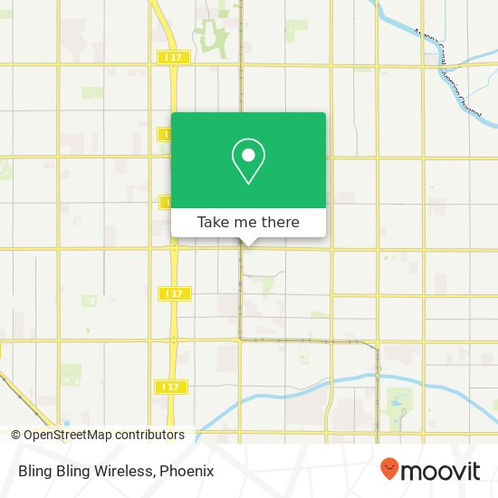 Bling Bling Wireless map