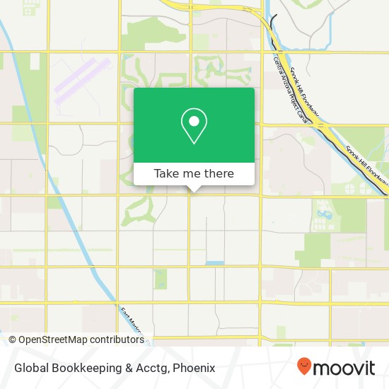 Global Bookkeeping & Acctg map