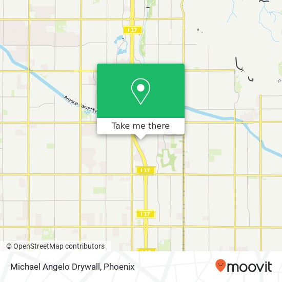 Michael Angelo Drywall map