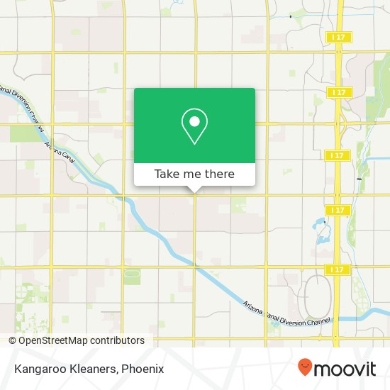 Kangaroo Kleaners map