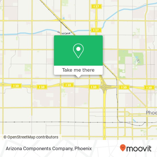 Mapa de Arizona Components Company