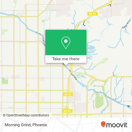Mapa de Morning Grind