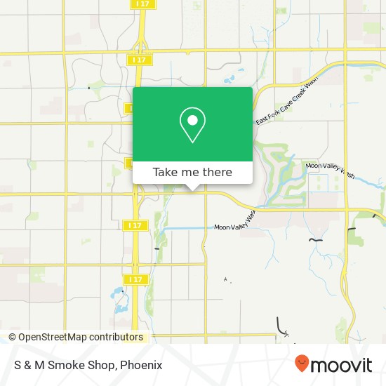 S & M Smoke Shop map