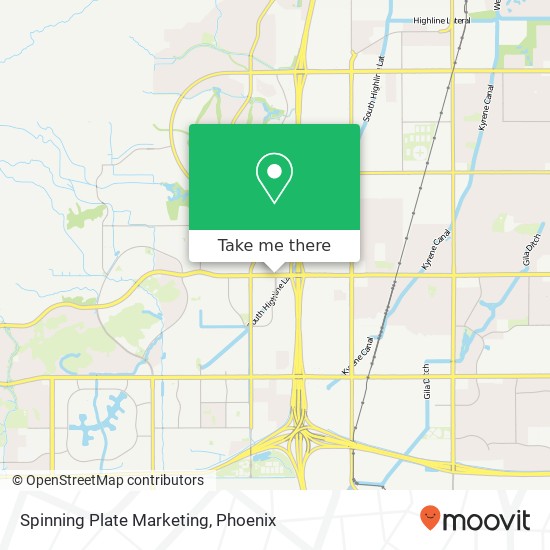 Mapa de Spinning Plate Marketing