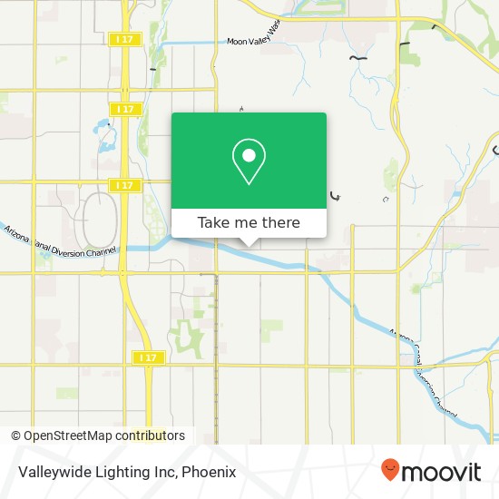 Valleywide Lighting Inc map