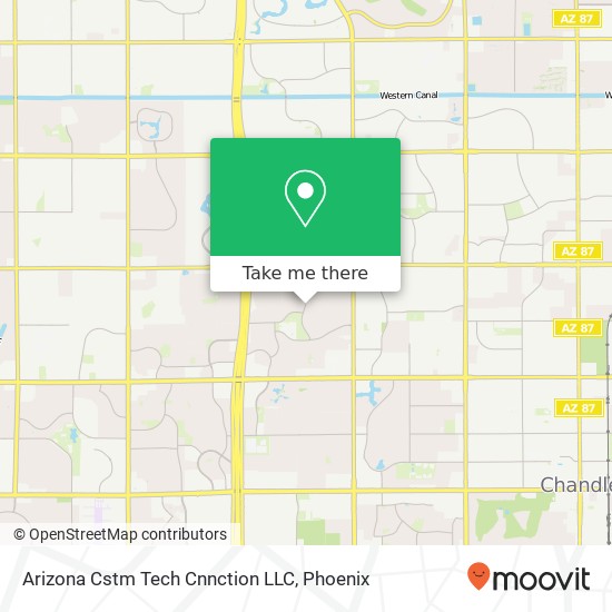 Arizona Cstm Tech Cnnction LLC map