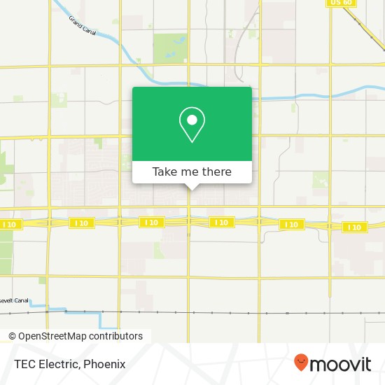 TEC Electric map