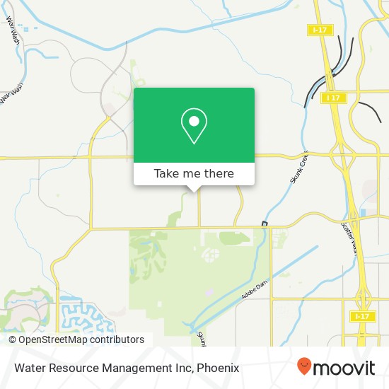 Mapa de Water Resource Management Inc