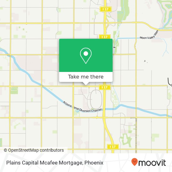 Mapa de Plains Capital Mcafee Mortgage