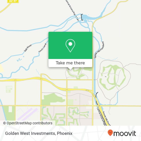 Golden West Investments map