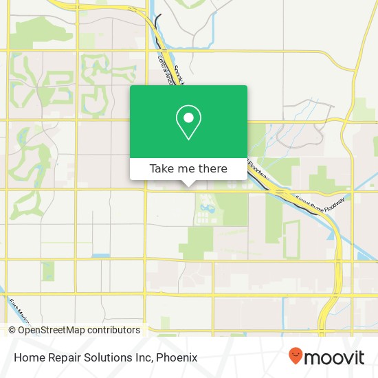 Home Repair Solutions Inc map