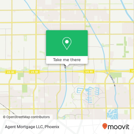 Mapa de Agent Mortgage LLC