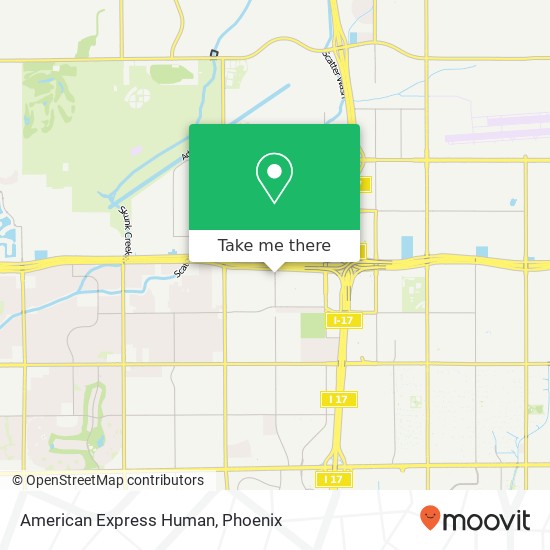 Mapa de American Express Human