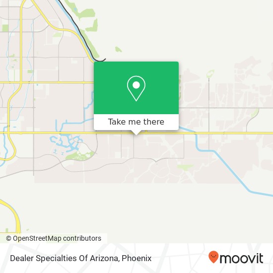 Mapa de Dealer Specialties Of Arizona