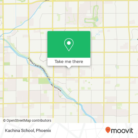 Kachina School map