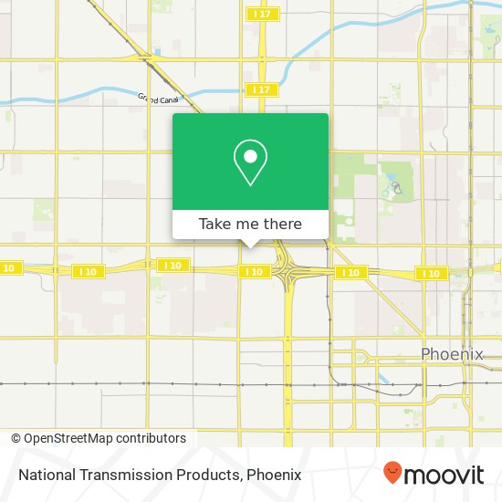 Mapa de National Transmission Products