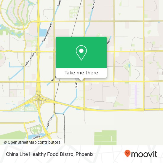 China Lite Healthy Food Bistro map