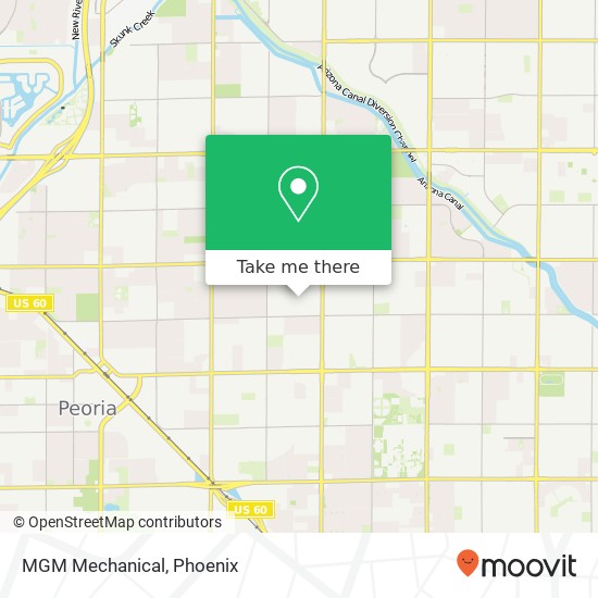 MGM Mechanical map