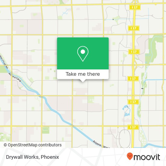Drywall Works map