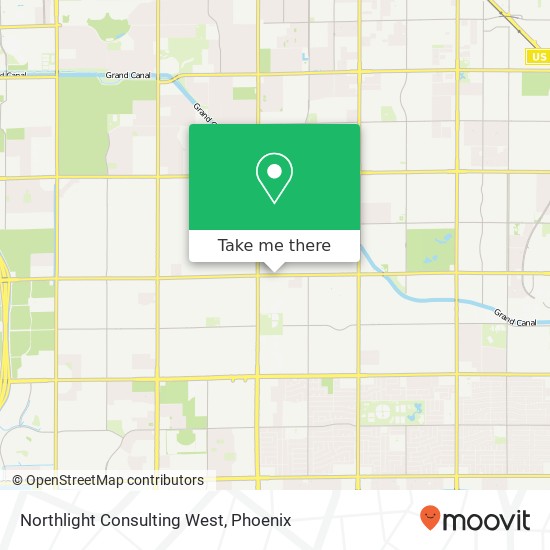Mapa de Northlight Consulting West