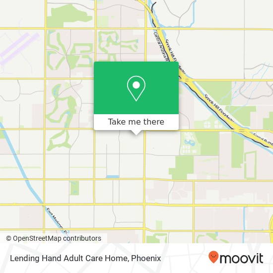 Lending Hand Adult Care Home map