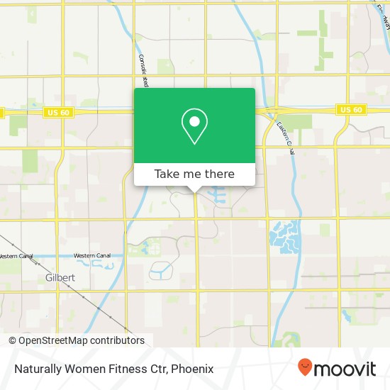 Naturally Women Fitness Ctr map